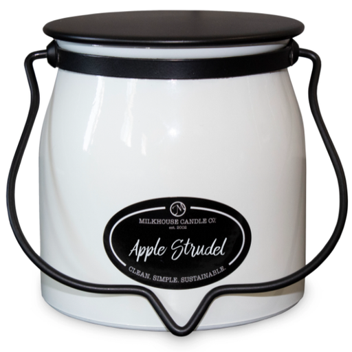 Milkhouse Creamery Collection Soy Candle: Apple Strudel, 16-oz. Butter Jar (Copy)