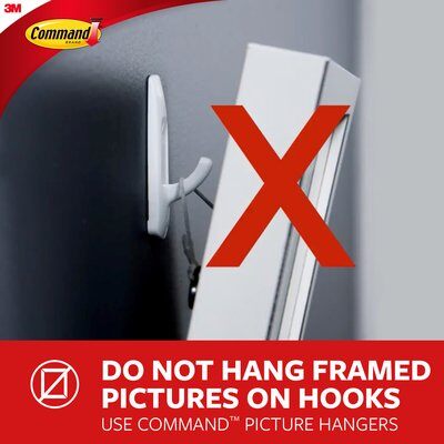 Command™ Clear Mini Hook 6 Pack