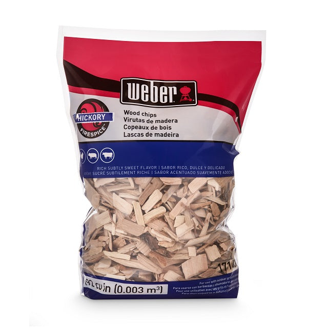 Weber Hickory Wood Chips, 192 cu. in.