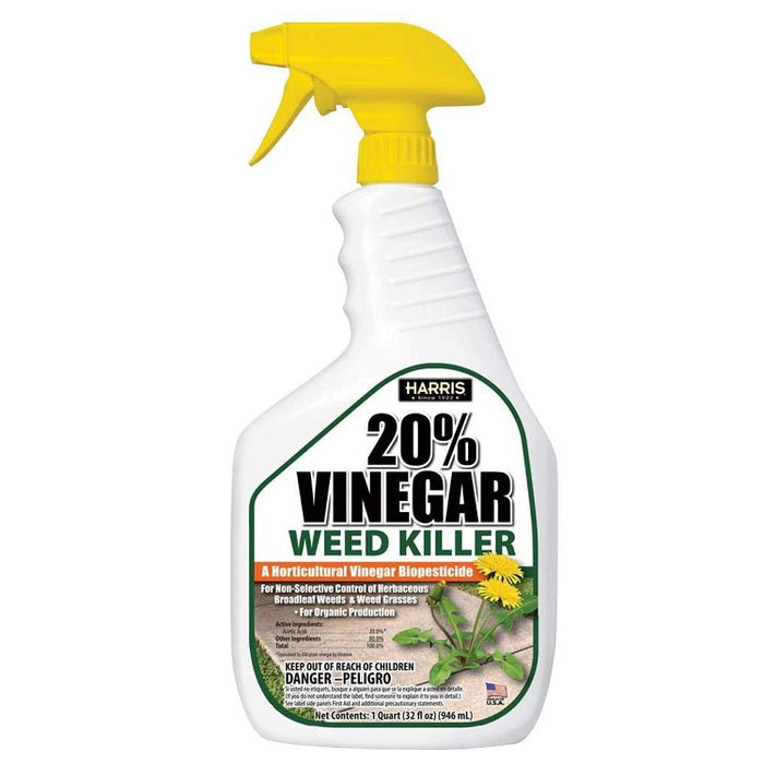 20% Vinegar Weed Killer 32 Oz. Ready to Use