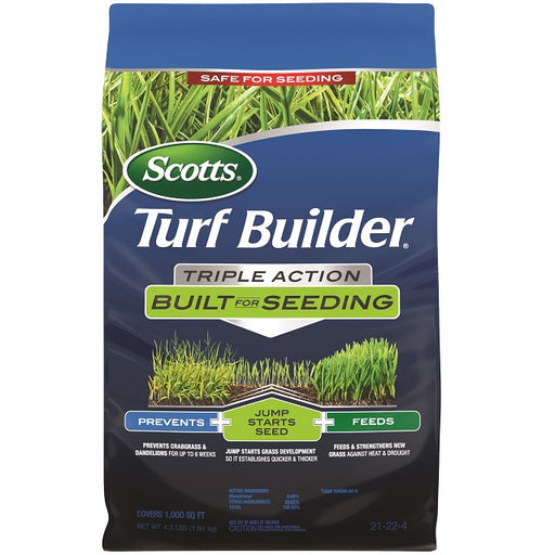 Scotts® Turf Builder® Triple Action Built for Seeding