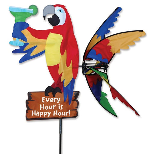 Bird Spinner, Island Parrot, 33-inch