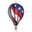 Hot Air Balloon Spinner, 18-inch Patriotic