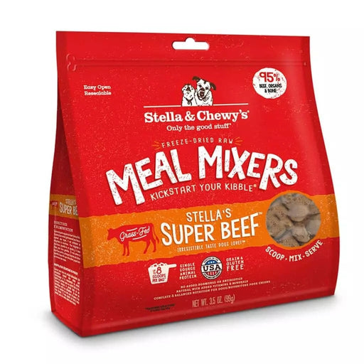 Stella & Chewy's Stella’s Super Beef Freeze Dried Raw Meal Mixers Dog Food Topper