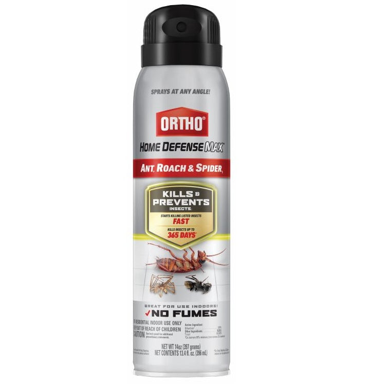 ortho lawn and garden insect killer Ortho Home Defense Max Ant Roach Spider Aerosol, 14 oz