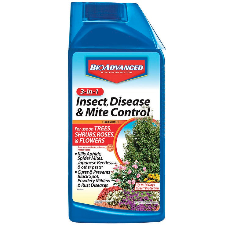 Insect, Disease & Mite Control, 32 oz. Concentrate - BioAdvanced