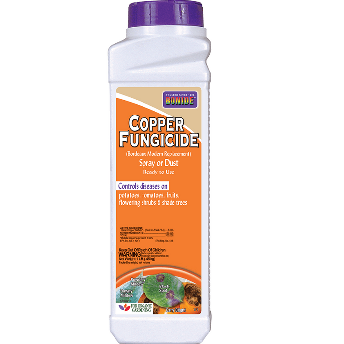 Copper Fungicide Spray or Dust, 1 lb. - Bonide