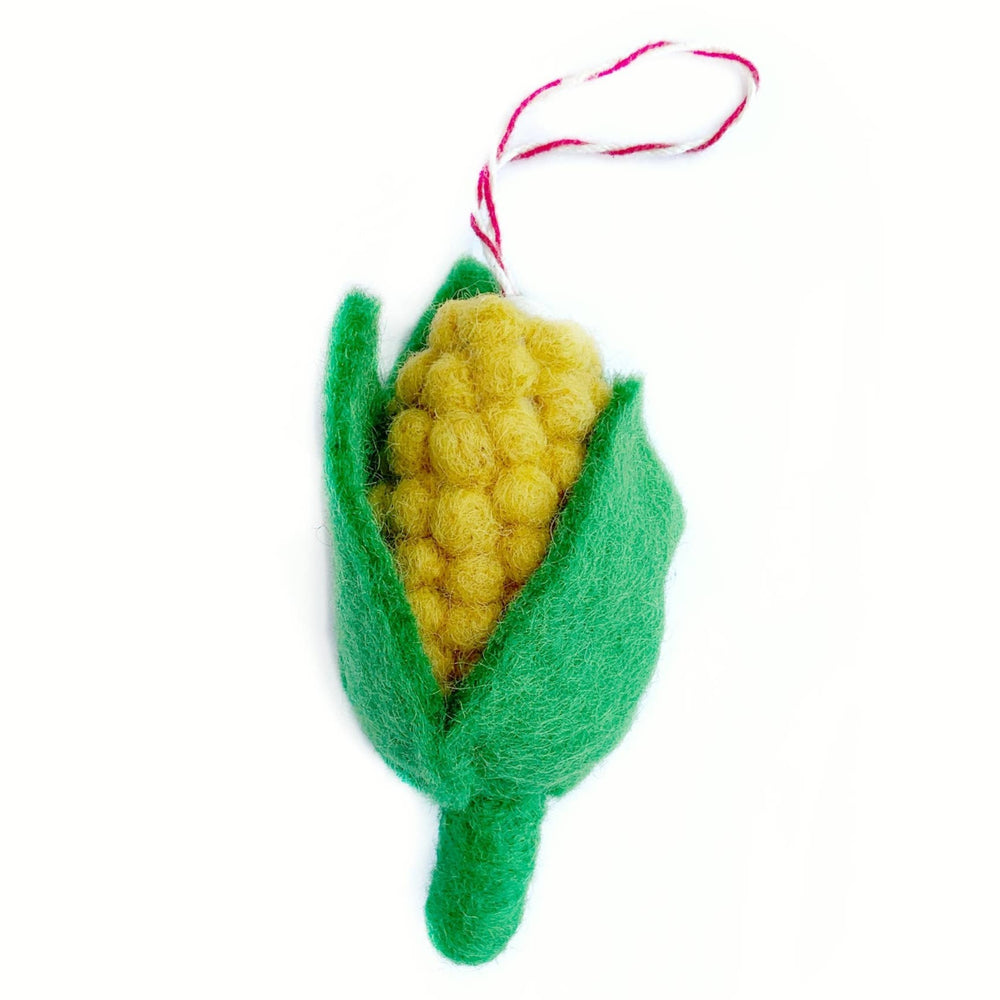 Corn Felt Wool Ornament