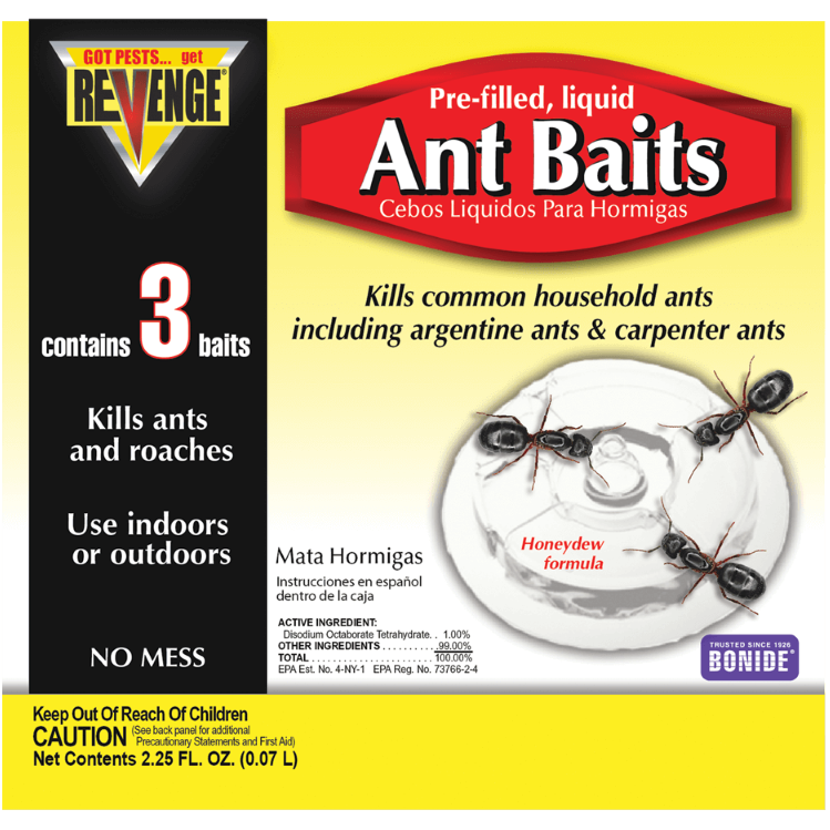 Ant Killer Liquid Bait, 3 pack - Revenge