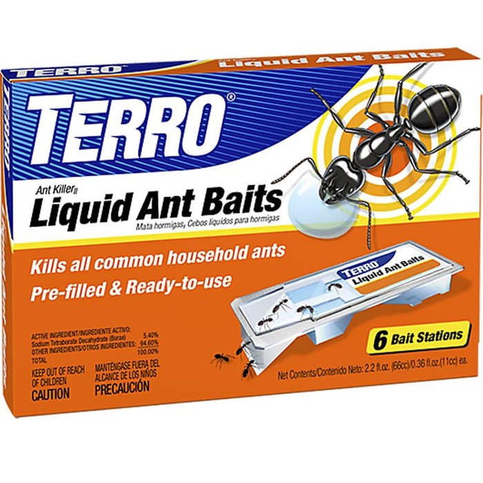 Ant Killer Liquid Bait Stations, 6 pk, 2 oz- Terro