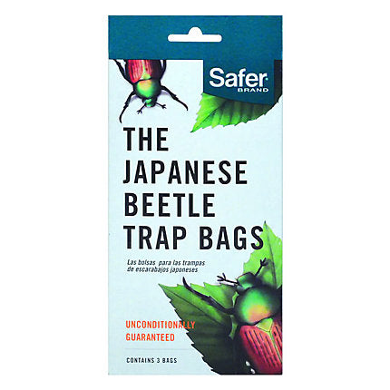 Replacement Bags for Japanese Beetle Trap- Safer, 3 pk.