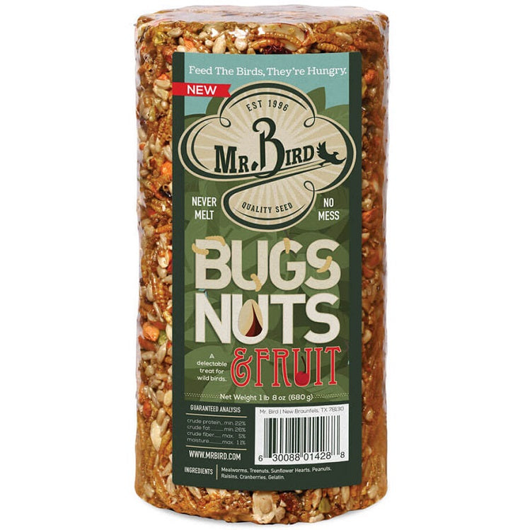 Mr. Bird Bugs, Nuts & Fruit Seed Log