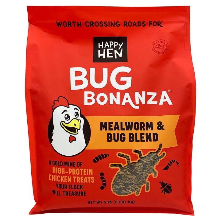 Happy Hen Bug Bonanza Chicken Treats, 30 oz.