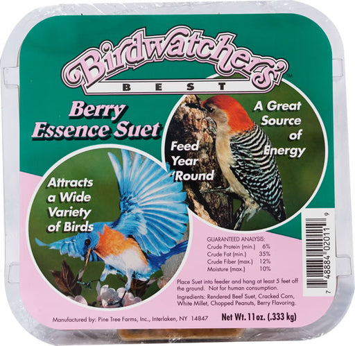 Birdwatchers Best Berry Essence Suet, 12-Pack