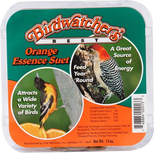 Birdwatchers Best Orange Essence Suet, 12-Pack