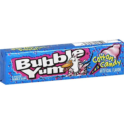 Bubble Yum Cotton Candy 5-Piece Pack