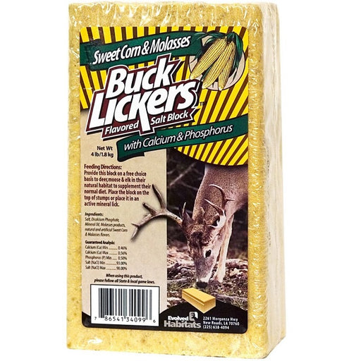 Buck Lickers Sweet Corn Deer Block, 4-lbs