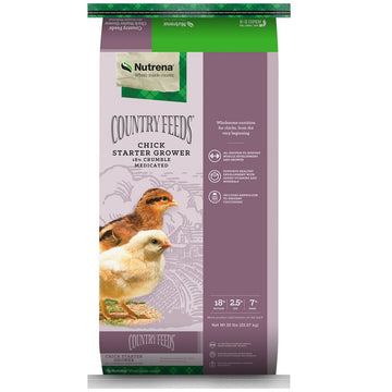 Country Feeds Chick Starter Grower Medicated Feed