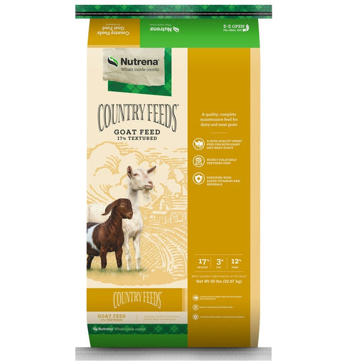 Country Feeds 17% Textured Goat Feed 50lb