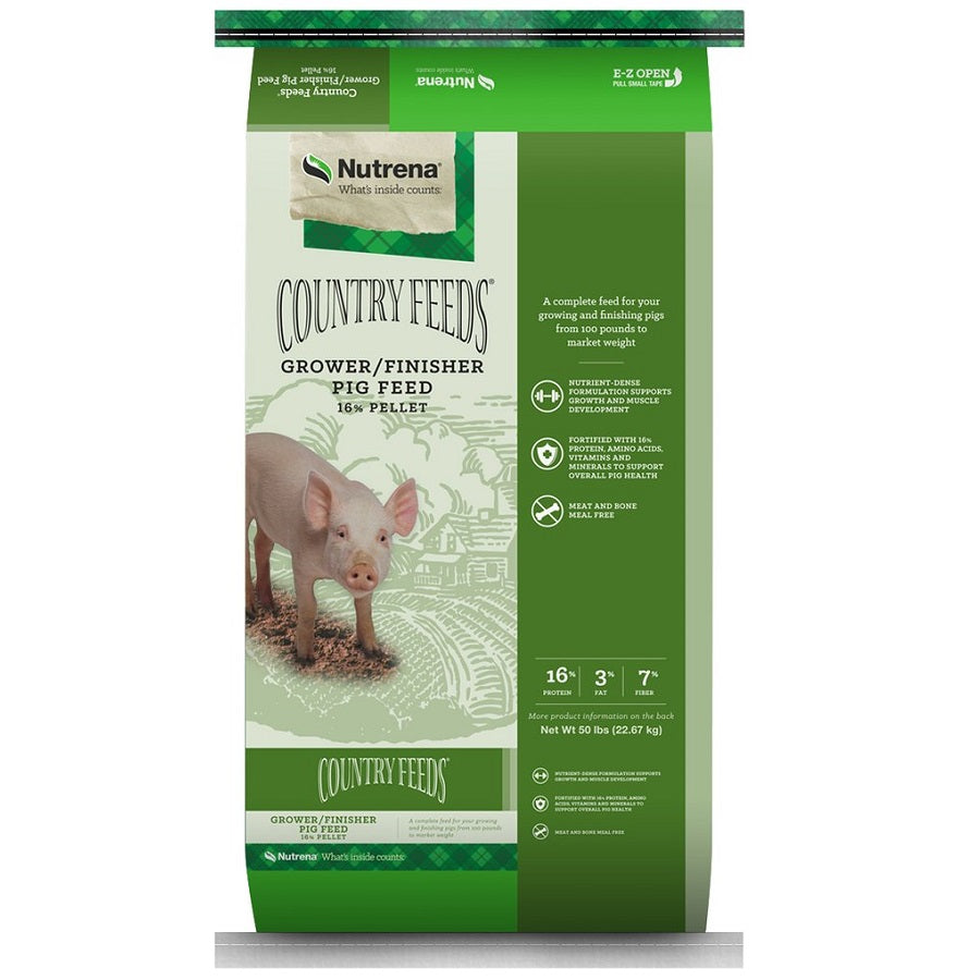 Country Feeds Grower Finisher Pig Feed 50lb