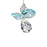 Crystal Guardian Angel Suncatcher - Aquamarine (March)
