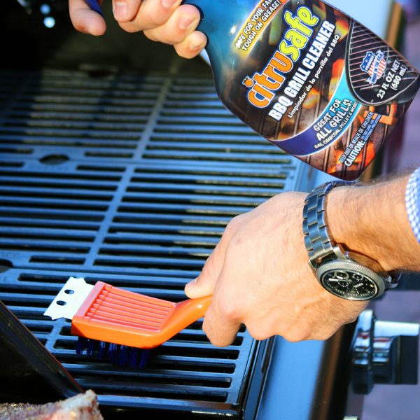 Citrusafe BBQ Grill and Grate Cleaner, for All Grills, and Most Cooking  Grids, 23 Ounce 