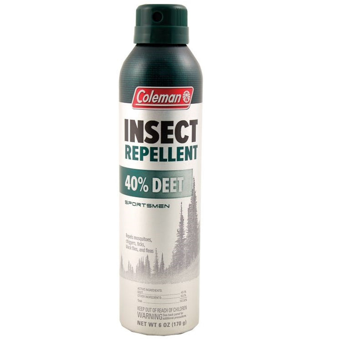 Coleman 40% Deet- Sportsmen Insect Repellent, 6 oz.