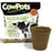 CowPots Biodegradable Seed Starting Pots, 3" Round 12-Pack