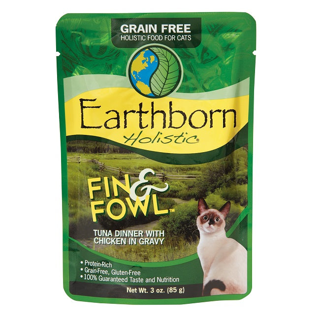 Earthborn Holistic® Fin & Fowl™ Tuna Dinner with Chicken in Gravy Cat Food