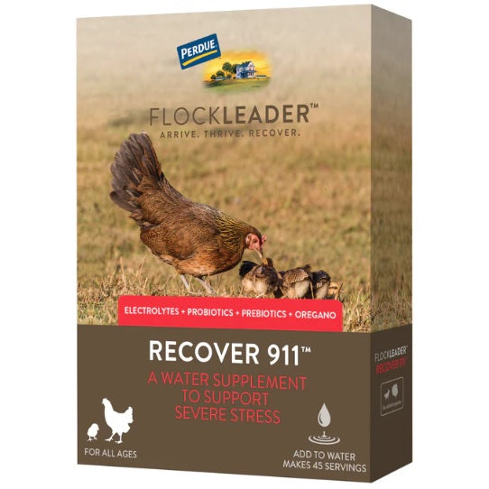 FlockLeader RECOVER 911 Severe Stress Probiotic Supplement, 8 oz.