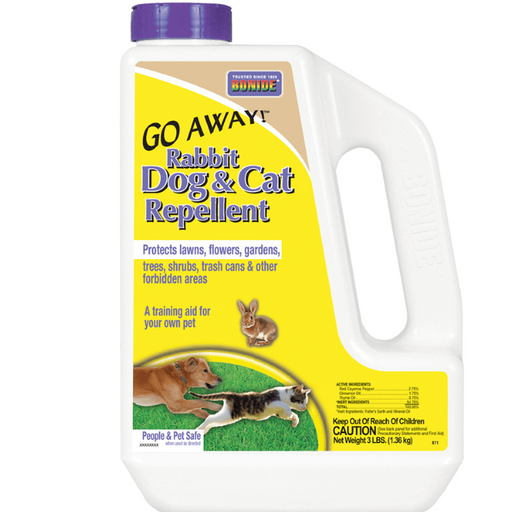 Go Away!® Rabbit, Dog & Cat Repellent Granules, 3 lb.