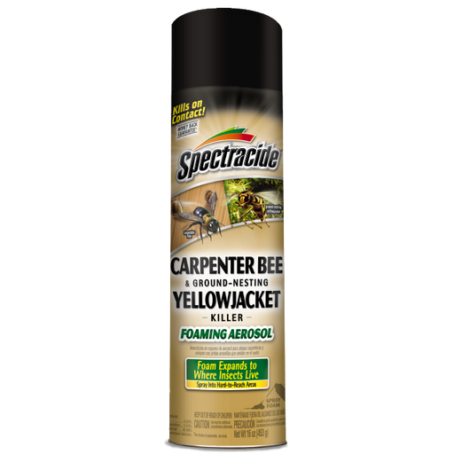 Spectracide® Carpenter Bee and Ground-Nesting Yellowjacket Killer Foaming Aerosol