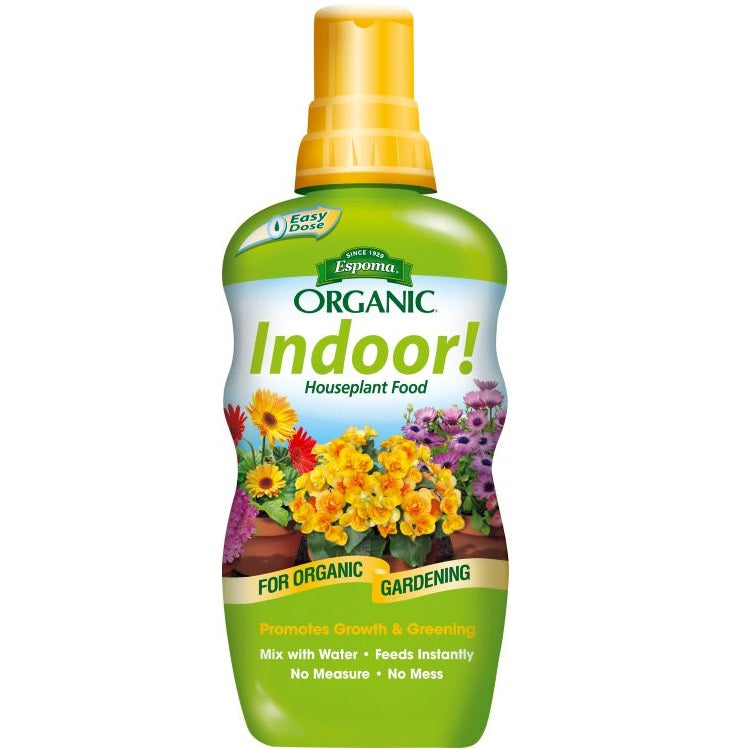 liquid indoor plant food Espoma Organic Indoor Concentrate Houseplant Food