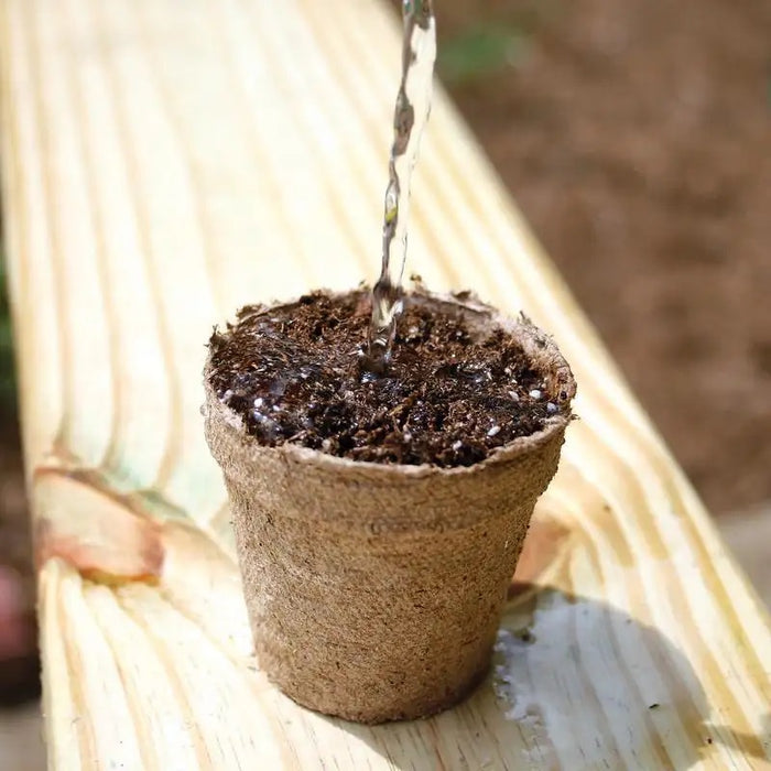 Jiffy 3" Round Biodegradable Peat Pots, 10 Pack
