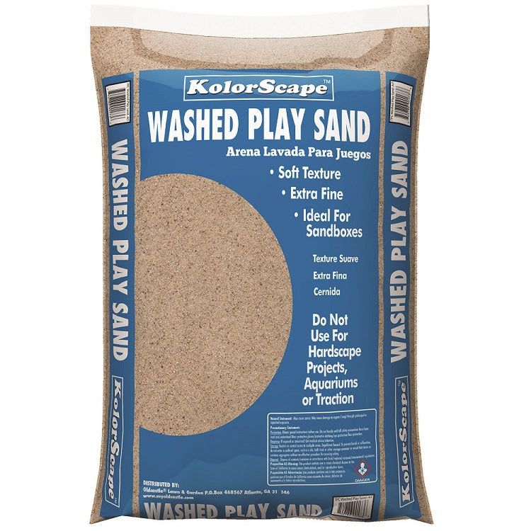 Kolorscape Washed Play Sand, 0.4 Cu. Ft.