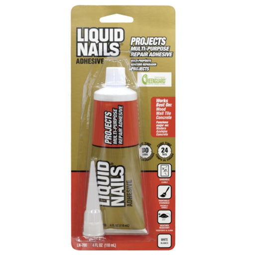 Liquid Nails Small Project & Repairs Adhesive, 4 oz.