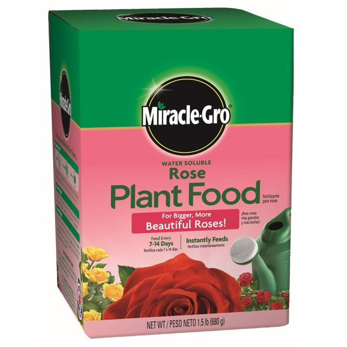 Miracle-Gro® Water Soluble Rose Plant Food, 1.5 lb. box