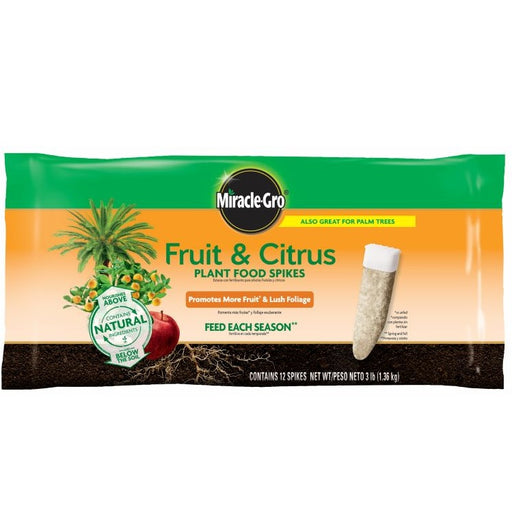 Miracle-Gro® Fruit & Citrus Plant Food Spikes, 12 pack