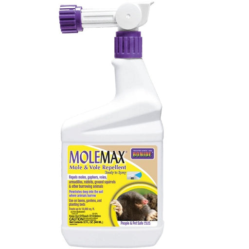 MoleMax Mole & Vole Repellent- Hose-End-Sprayer