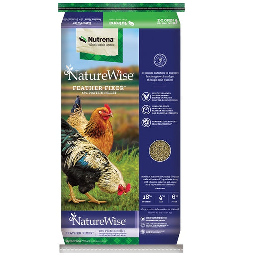 NatureWise Feather Fixer Poultry Feed 40-Lbs.