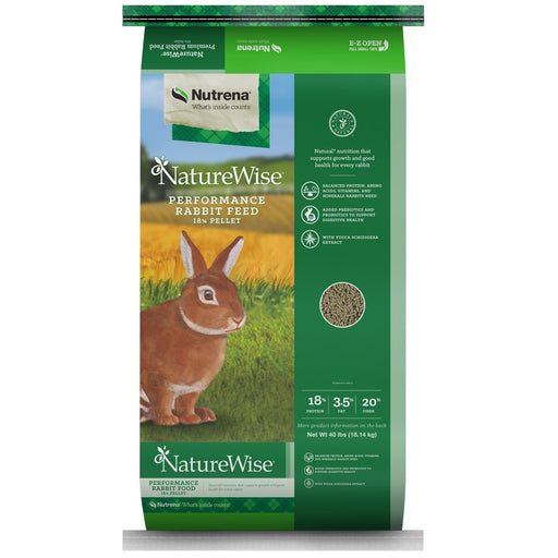 NatureWise 18% Performance Rabbit Feed 40lb