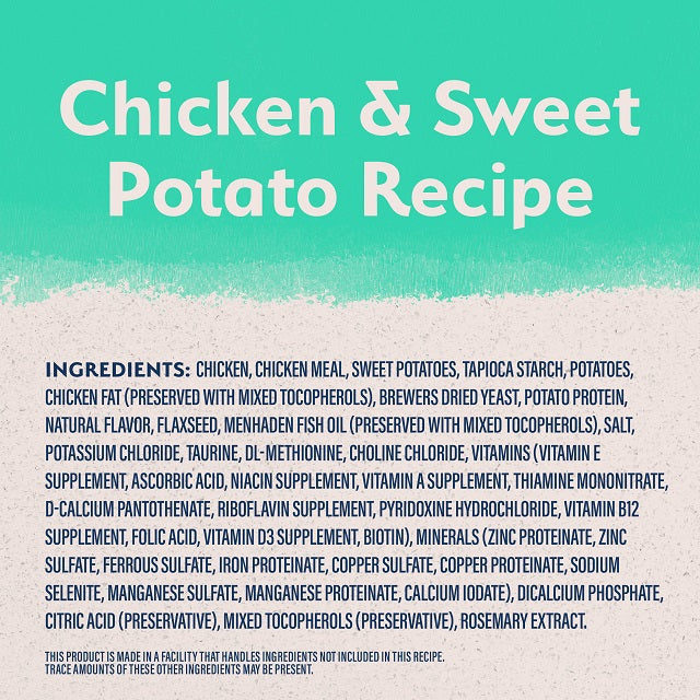 Natural Balance Limited Ingredient Grain Free Chicken & Sweet Potato Recipe Dog Food