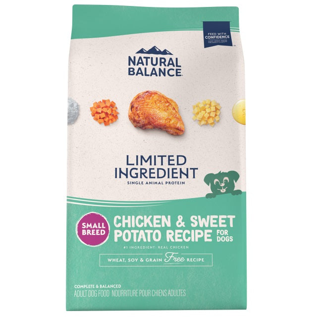 Natural Balance Limited Ingredient Grain Free Chicken & Sweet Potato Small Breed Recipe Dog Food