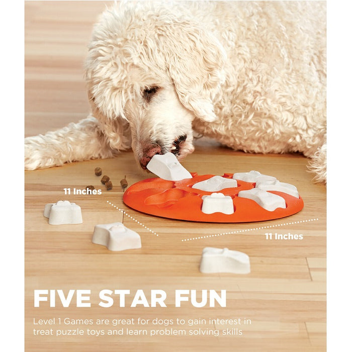 Nina Ottosson Smart Interactive Dog Treat Puzzle Toy, Level 1