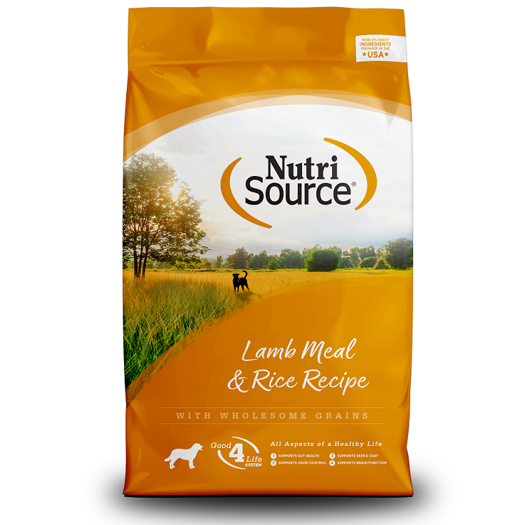 NutriSource Adult Lamb Meal & Rice Dry Dog Food
