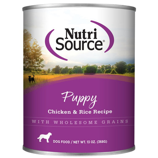 Nutrisource® Puppy Recipe Canned Dog Food, Case of 12, 13 oz. Cans