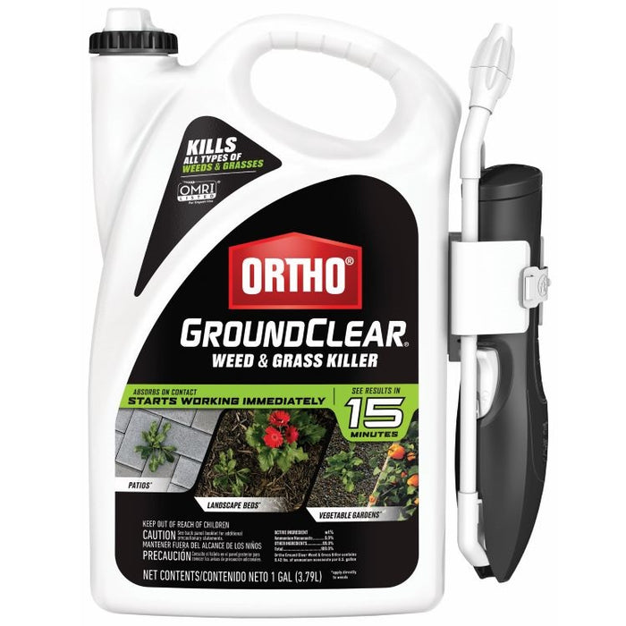 Ortho® GroundClear® Weed & Grass Killer, 1 gal. Ready-to-Use w/ Wand