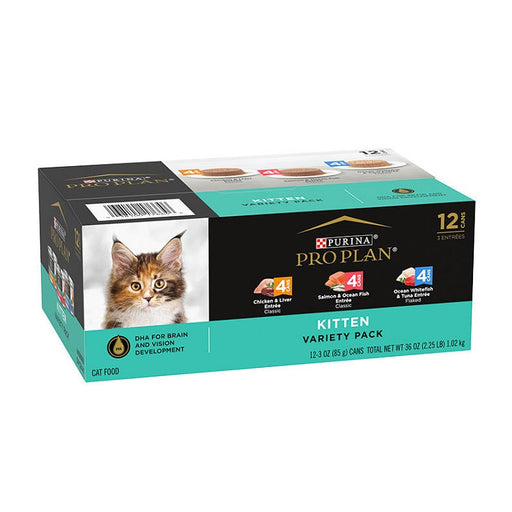 Purina Pro Plan Focus Kitten Variety Pack- Canned Cat Food
