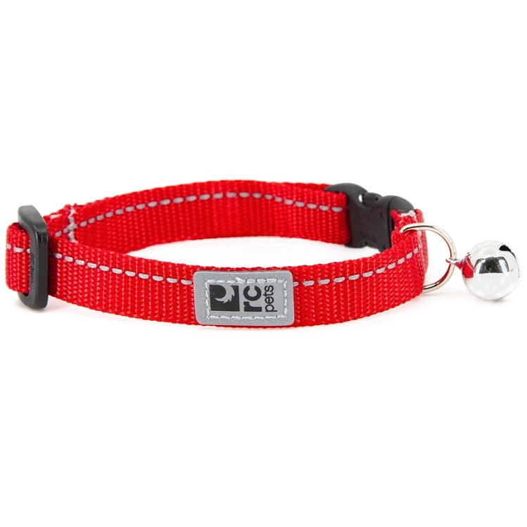 RC Pets Primary Breakaway Kitty Collar with Bell - Red
