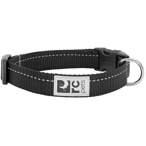 RC Pets Adjustable Clip Collar, Black
